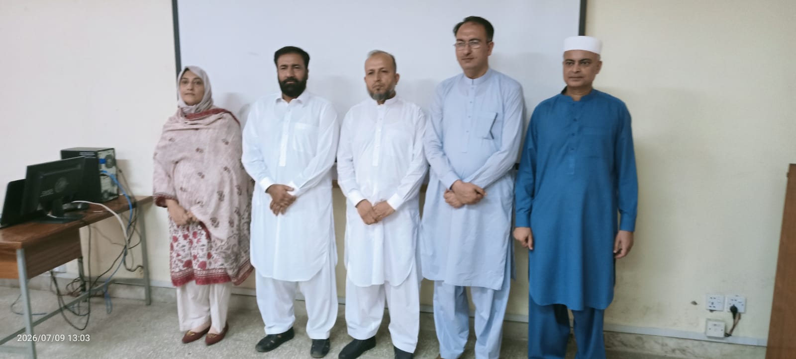 Muhammad Zubair, defended his Ph.D Dissertation